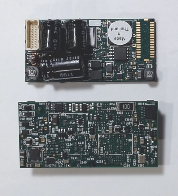 PROTOSOUND 3 / HO SCALE STEAM / AC / TENDER BOARD / STANDARD CAP LAYOUT / REV D