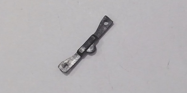 BRACKET / COUPLER / BLACK / HO SCALE MIKADO 2-8-2