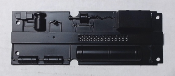 UNDERBODY DETAIL / BLACK / W/SPEAKER HOLES / RAILKING DOODLEBUG