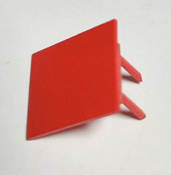 CAB VENT / W/HINGES / LARGE / RED / PREMIER AMERICAN & ESE 4-4-0