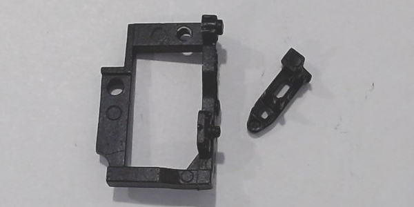 MOTION HANGER / RH REAR / BLACK / HO SCALE BIG BOY 4-8-8-4