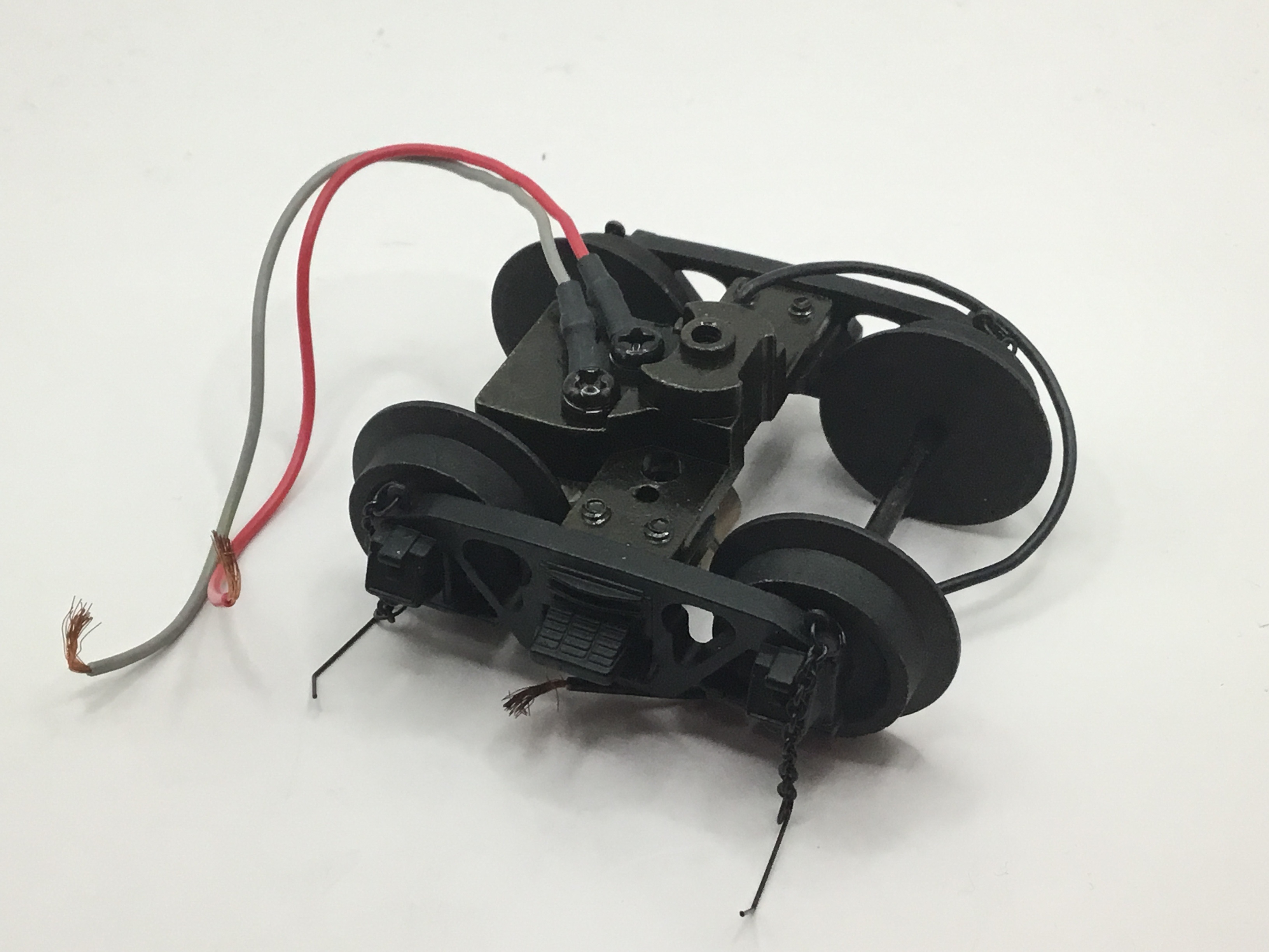 TENDER TRUCK / 4-WHEEL / FRONT / W/PICKUP ROLLER / 3-RAIL / PREMIER A-5 SWITCHER 0-4-0