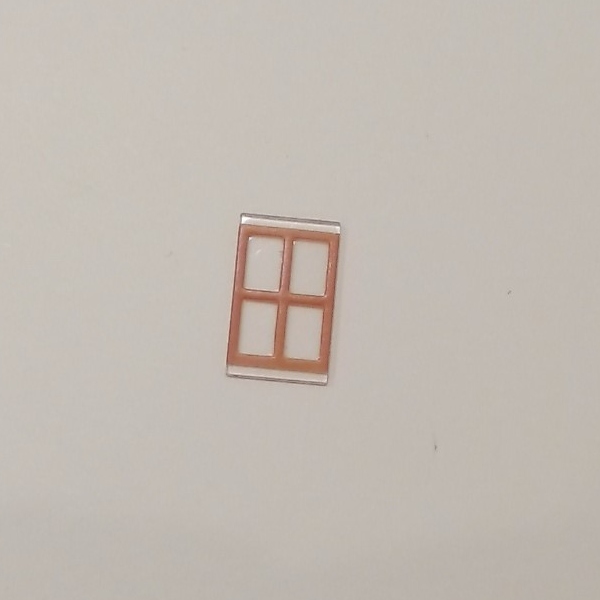 CAB WINDOW / W/ORANGE FRAMES / 2 PER SIDE / PS 2 & 3 / PREMIER CLASS A 2-6-6-4