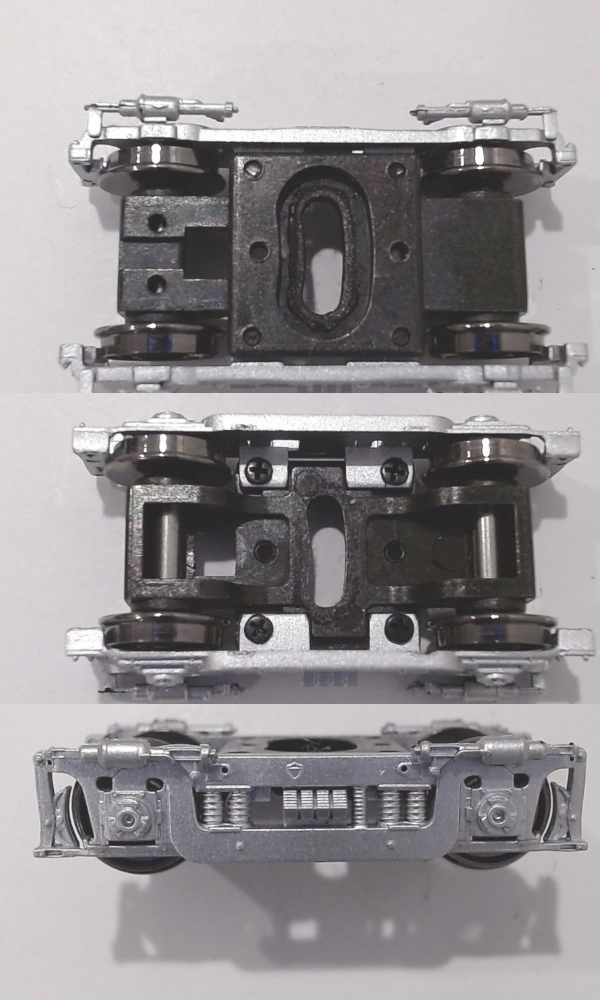 4-WHEEL PILOT TRUCK / NON-POWERED / FRONT / SILVER / HO SCALE UP VERANDA