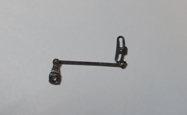 ECCENTRIC ROD ASSEMBLY / RH FRONT & REAR / BLACKENED / HO SCALE BIG BOY 4-8-8-4