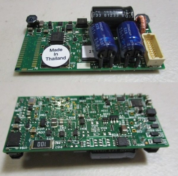 PROTOSOUND 3 / HO SCALE STEAM / DC / TENDER BOARD / STANDARD CAP LAYOUT / REV F / EMI COMPLIANT