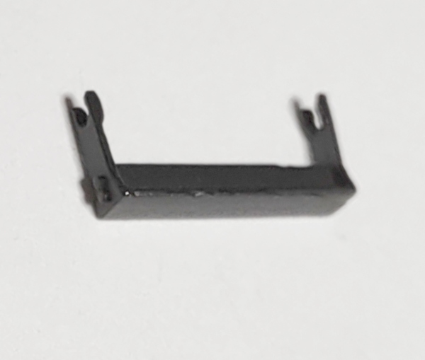 DIVERTER PLATE / MOUNTS OVER SMOKE STACK / BLACK / HO SCALE CAB FORWARD 4-8-8-2
