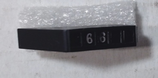 NUMBER BOARD HOUSING / RH / #66 / PREMIER GS-4 4-8-4 