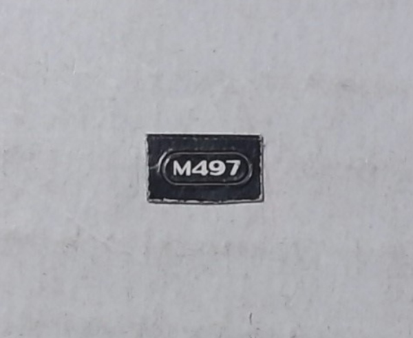 NUMBER BOARD / RAILKING RDC BUDD CAR / NYC #M497