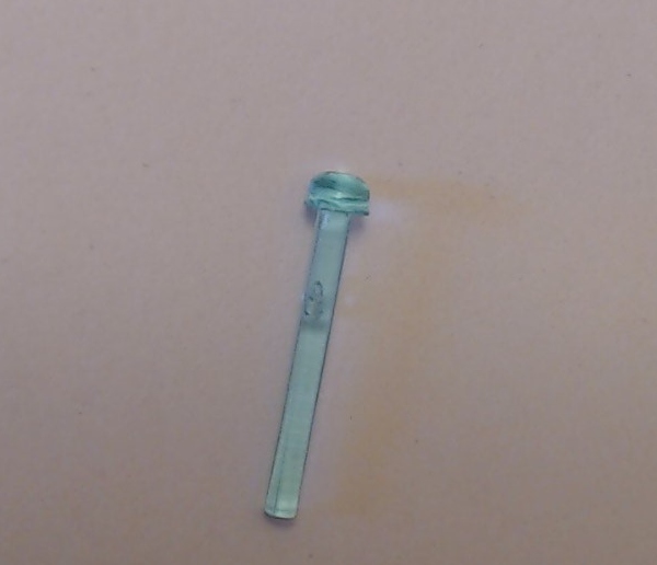 LENS / MARKER LIGHT / GREEN / 1.5mm D x 15.8mm L / TAPERED LENS HEAD