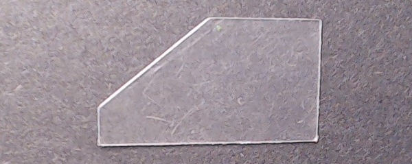 WINDOW / CAB / SIDE / CLEAR / RAILKING F59PH