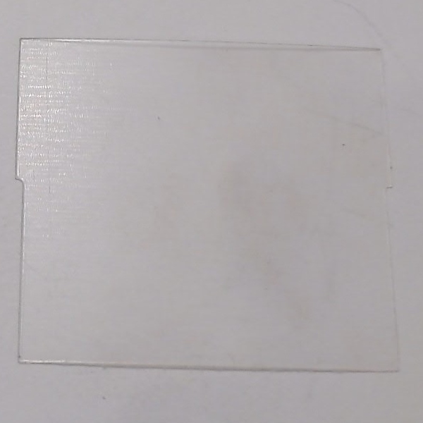 WINDOW / BAGGAGE DOOR / CLEAR / RUGGED RAILS STREAMLINED BAGGAGE CAR