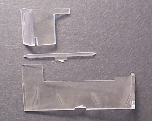 WINDOW / FRONT & RIGHT / CLEAR / PREMIER GP38-2