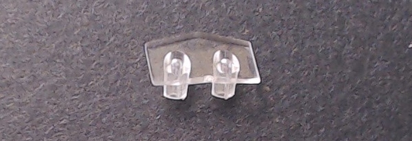 LENS / HEADLIGHT / 2-POSITION / SLANTED / CLEAR / PREMIER GENESIS