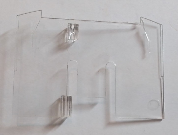 WINDOW / CAB / REAR / CLEAR / RAILKING SW-1500