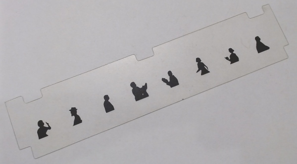 LENS / SIDE WINDOW / RH / MAN FRONT & WOMAN REAR / RAILKING BUMP-N-GO TROLLEY