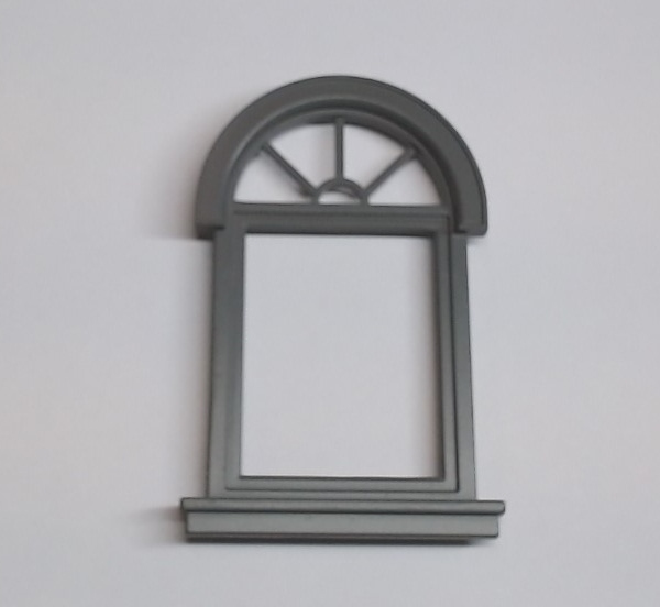 WINDOW FRAME / GRAY / RAILKING OPERATING FIREHOUSE