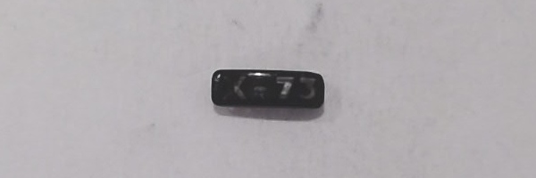NUMBER BOARD / LH / UP #X73 / LOCOMOTIVE / HO SCALE UP VERANDA