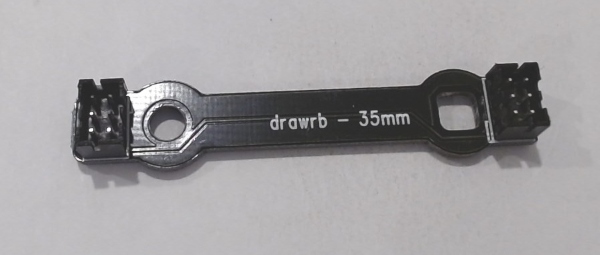 WIRELESS DRAWBAR / 6-PIN / DUAL VERTICAL PLUGS / 35mm L / PS 3