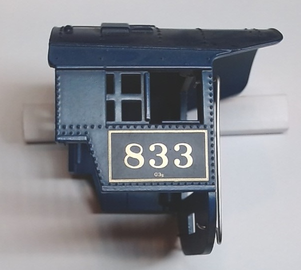 CAB / #833 / BLUE / W/CAB HANDRAILS / PREMIER BLUE COMET 4-6-2