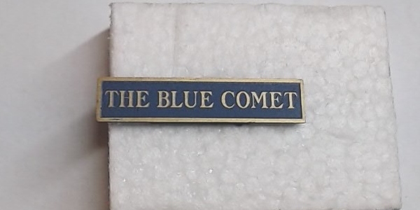 NAME PLATE / BOILER FRONT / BLUE COMET / PREMIER BLUE COMET 4-6-2