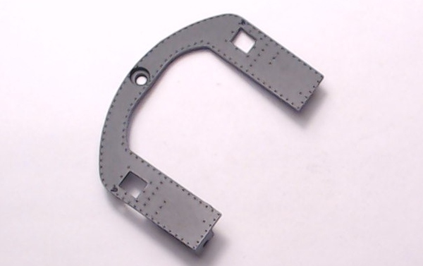 CAB / REAR WALL / BLACK / PS-1 / PREMIER ESE HUDSON 4-6-4