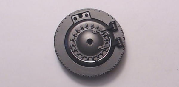 BOILER FRONT / GUNMETAL / W/O HEADLIGHT OR NAME PLATE / W/O SIDE STEPS / PREMIER K-4s 4-6-2