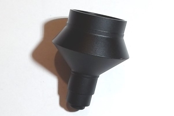 SMOKE STACK / BLACK / W/SPARK ARRESTOR / PREMIER 3-TRUCK SHAY