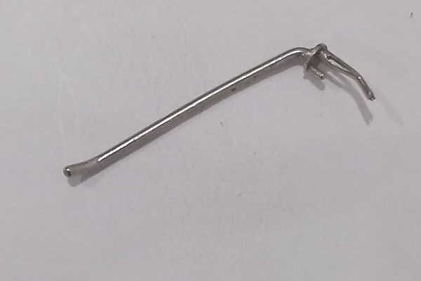 BRACE/ NICKEL / LH / FROM SMOKE BOX TO PILOT / PREMIER BLUE COMET 4-6-2