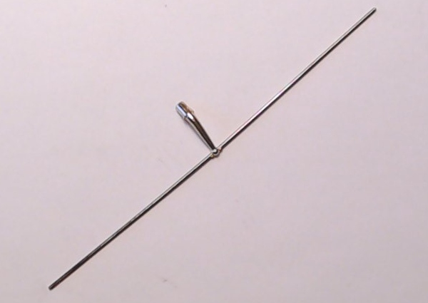 HANDRAIL / W/ 1 STANCHION / BRASS / WANDERER / RAILKING GENERAL 4-4-0