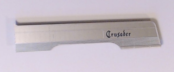 SIDE SKIRT / SILVER / RH / RAILKING CRUSADER 4-6-2