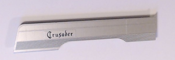 SIDE SKIRT / SILVER / LH / RAILKING CRUSADER 4-6-2