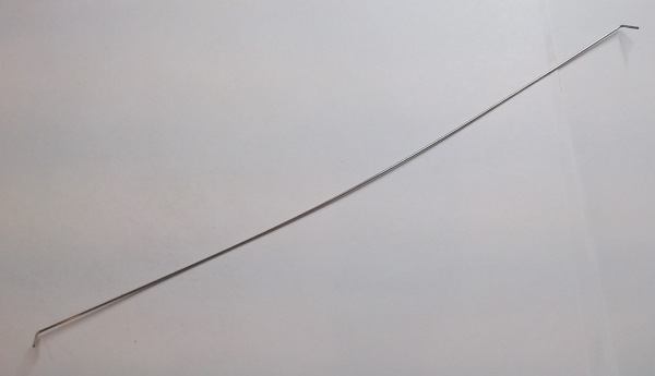 HANDRAIL / LH & RH / BOILER / 255mm L / NICKEL / RAILKING Y-6b 2-8-8-2