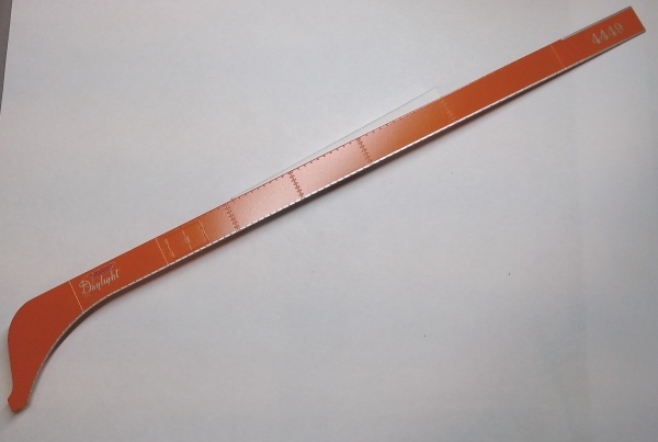 BOILER SKIRT / ORANGE & SILVER # 4449 / LH / RAILKING SP DAYLIGHT GS-4 4-8-4