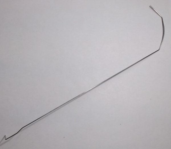 HANDRAIL / BOILER / LH / NICKEL / RAILKING HUDSON 4-6-4