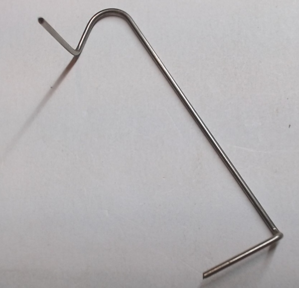 HANDRAIL / CAB / LH / NICKEL / RAILKING DREYFUS HUDSON 4-6-4