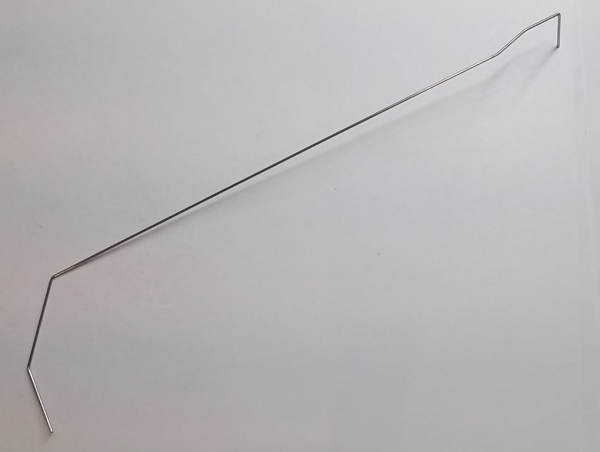 HANDRAIL / BOILER / LH / NICKEL / RAILKING DREYFUS HUDSON 4-6-4