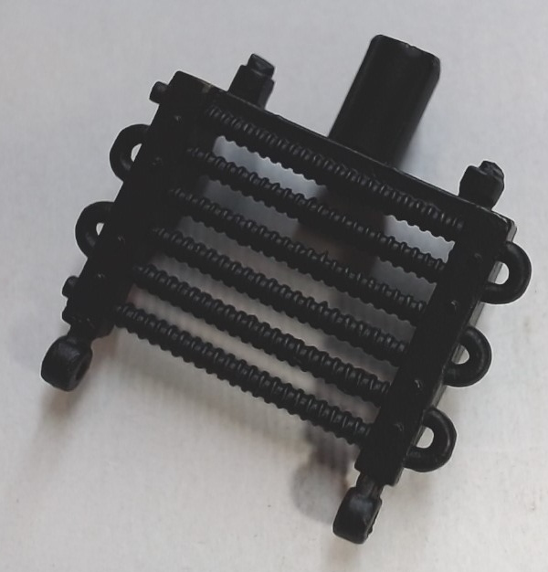 RADIATOR GRILLE / BLACK / LH / RAILKING BIG BOY 4-8-8-4