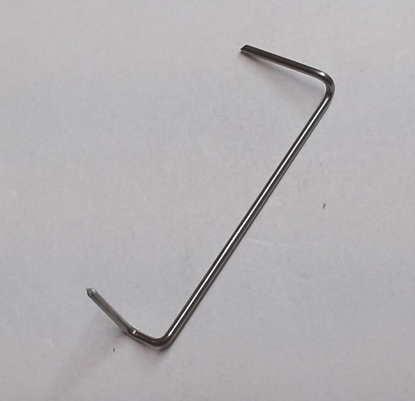 HANDRAIL / CAB / LH / NICKEL / RAILKING FORTY-NINER 4-6-2