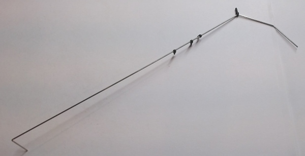 HANDRAIL / BOILER / LH / NICKEL / W/STANCHIONS / BANTAM GS-4 & J 4-8-4