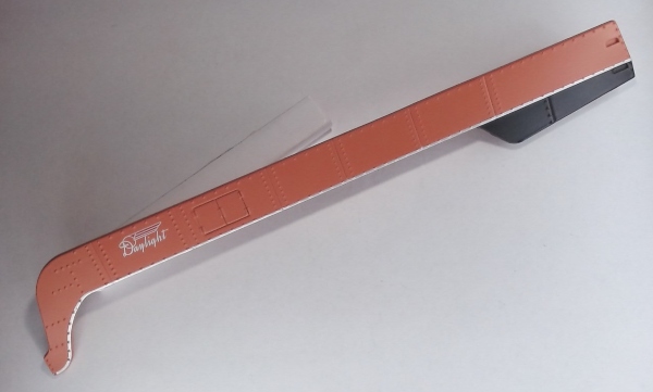 BOILER SKIRT / ORANGE & SILVER / #4449 / LH / BANTAM GS-4 4-8-4