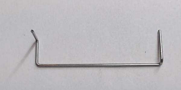 HANDRAIL / CAB / LH / NICKEL / RAILKING Y-6b 2-8-8-2