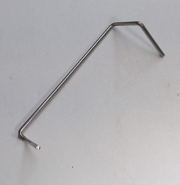 HANDRAIL / CAB / LH / NICKEL / RAILKING BLUE COMET 4-6-2