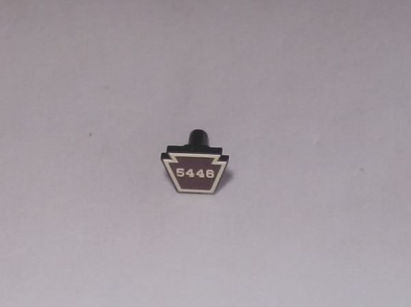 NUMBER PLATE / #5448 / KEYSTONE / PRR / RAILKING K-4 4-6-2