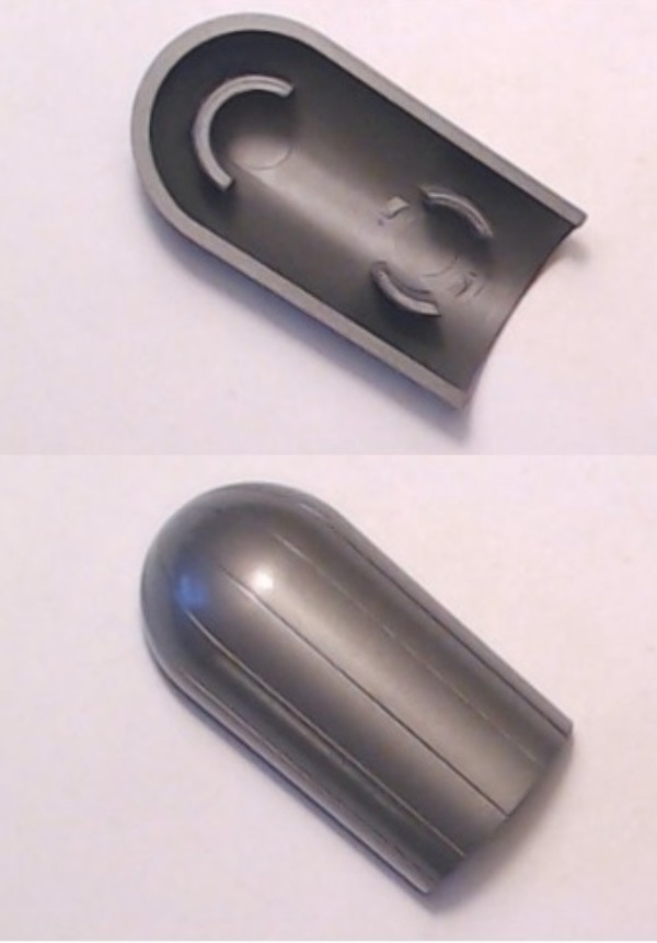 SMOKE DEFLECTOR / TOP / UP GRAY / RAILKING ONE GAUGE BIG BOY