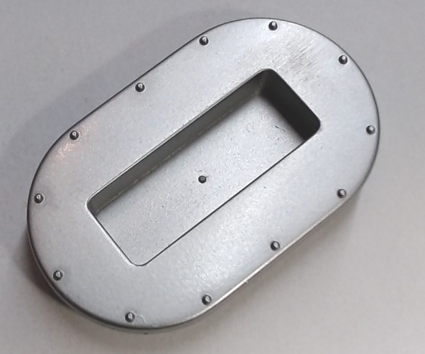 CAP / SMOKE STACK / SILVER / RAILKING ONE GAUGE DASH-8