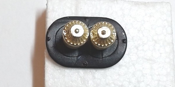 POP-OFF VALVE / BRASS / TWO / RAILKING ONE GAUGE CHALLENGER 