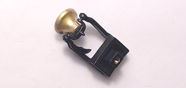 BELL & BRACKET / BRASS / RAILKING ONE GAUGE BIG BOY AND CHALLENGER