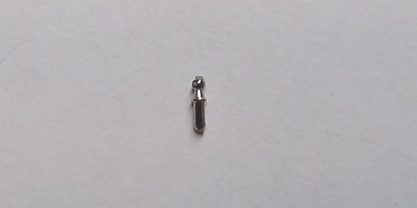 STANCHION / HANDRAIL / SATIN NICKEL / 1st 7th and 8th POSITIONS / HO SCALE N&W J 4-8-4