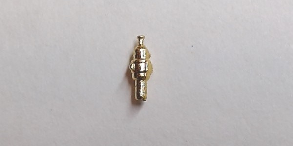POP-OFF VALVE / BRASS / SINGLE / SMALL / HO SCALE LIGHT MIKADO 2-8-2